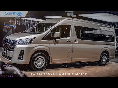 Alphard Jadi Kelihatan Pendek di Sebelah Ini, Muat 12 Penumpang Masih Lega Banget