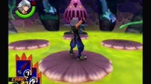 Kingdom Hearts Re:Chain of Memories: Riku Mode Walkthough Part 4: Monstro