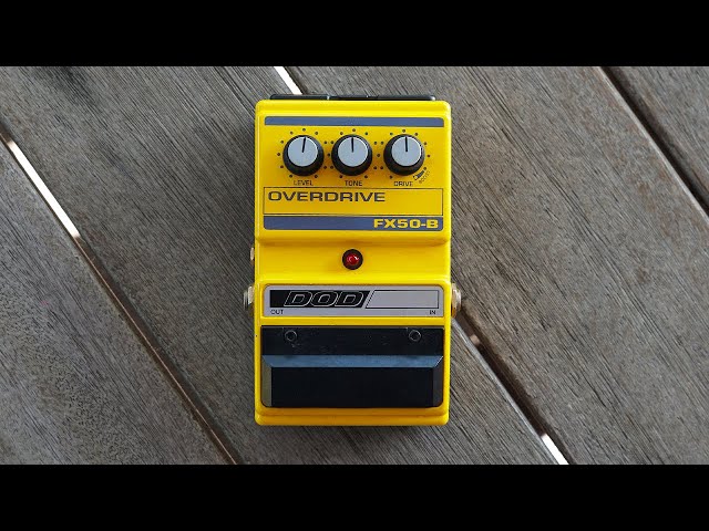 DOD FX50-B Overdrive - YouTube