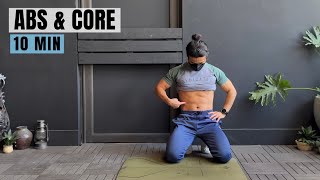 10-Min Abs & Core Workout | Toned Abs & Stronger Core 🔥 ( Guaranteed Results )