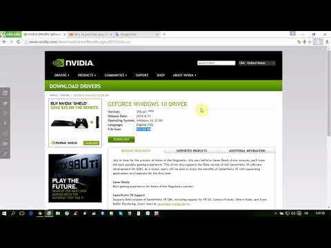 Hướng dẫn tải NVIDIA Driver Downloads trên Windows 10