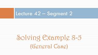 Lecture 42 - Seg 2, Chapter 8: Nonisothermal Reactor Design - PFR for Thermal Cracking of Acetone