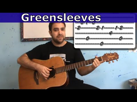 tutorial:-greensleeves---fingerstyle-guitar-lesson-w/-tab