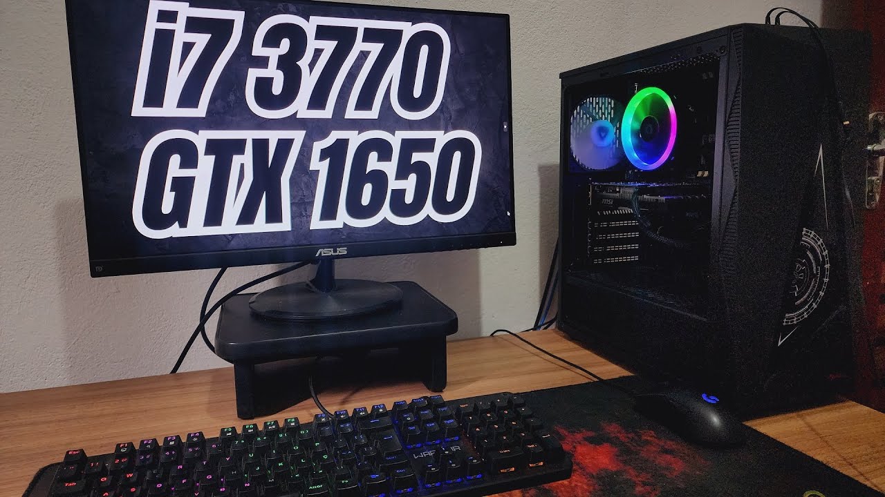 早い者勝ち! ゲーミングpcとモニター i7-3770 かもす gtx1650 早い者勝ち! ゲーミングpcとモニター i7-3770 かもす gtx1650