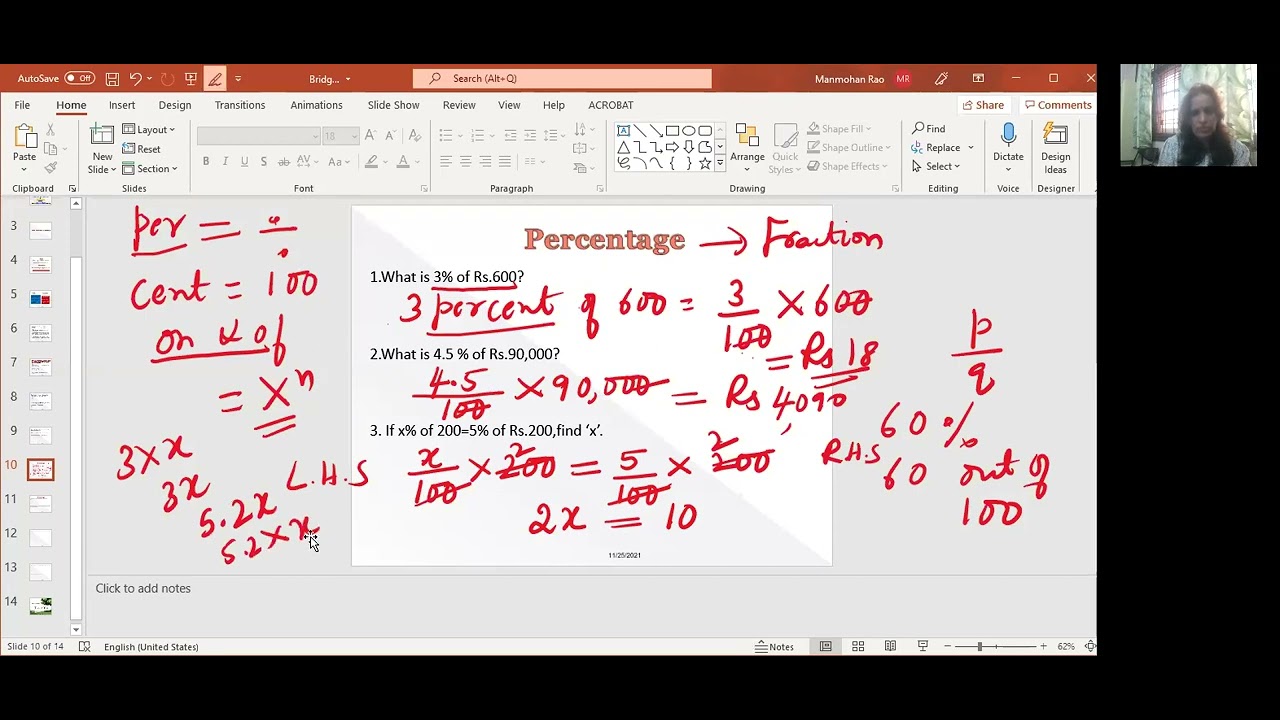 Bridge Course in Mathematics & Statistics 2021 22 - YouTube