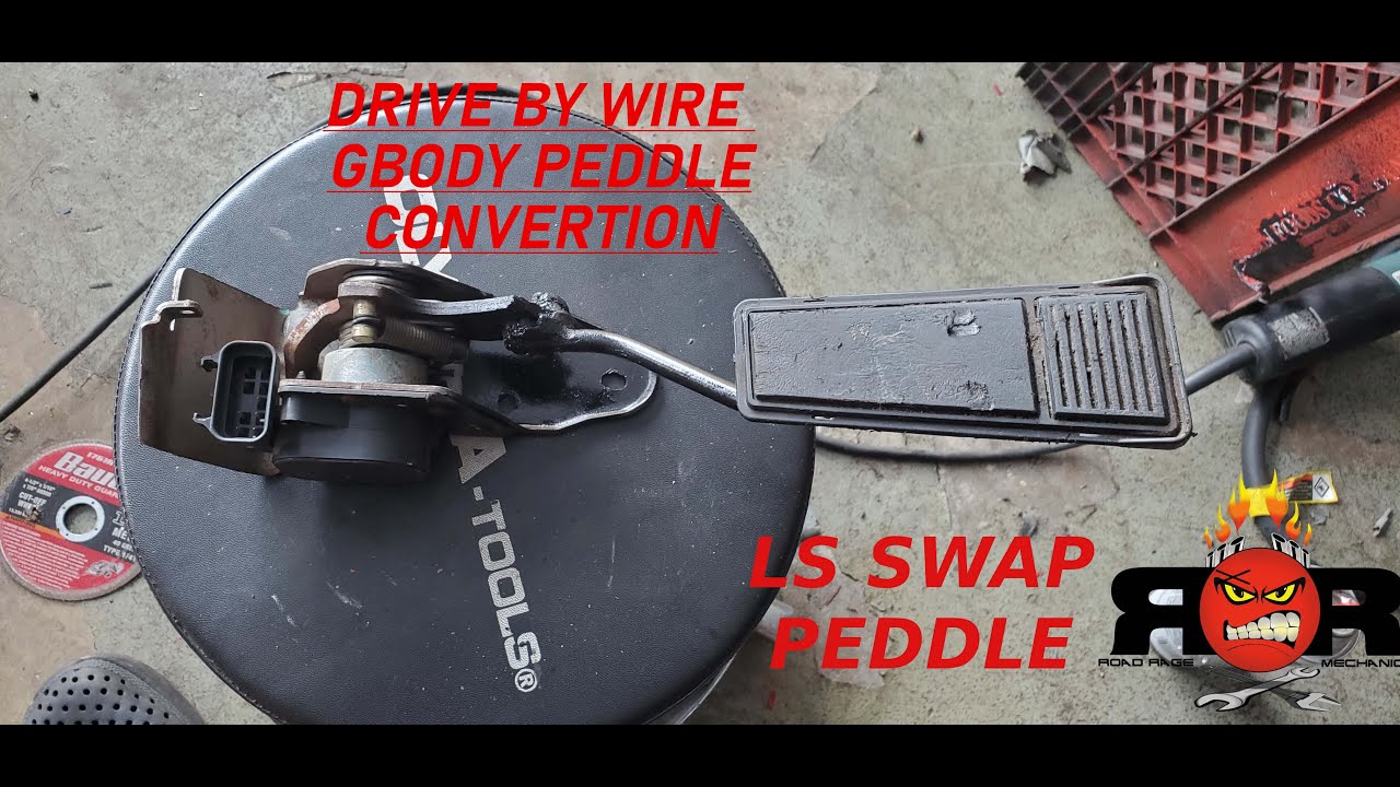 Как переделать стандартную педаль G Body Pedal в DBW