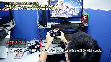 【Brook Gaming】How to register on XBOX ONE for the first time