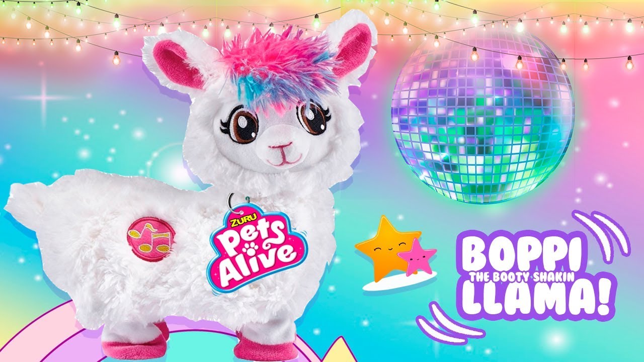 Pets Alive Magic Bunny Surprise Zuru Pets Alive Rainbow Boppi The Booty Shakin 'Llama, Mixte Scruff A Luv