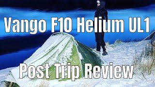 #195 Vango F10 Helium UL 1 | Post Trip Review | screenshot 4
