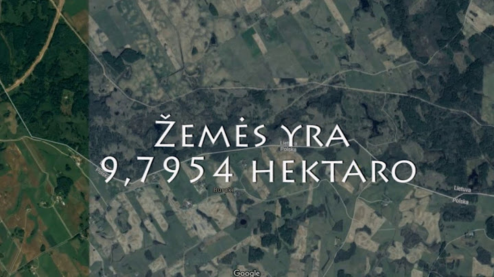 Parduodama žemė Burokų kaime