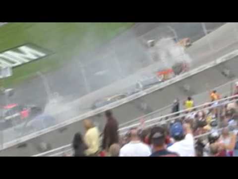 Joey Logano Flip at Dover AAA 400 2009