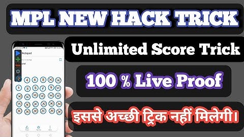 Mpl Hack Trick 2021 || Mpl Game hack trick