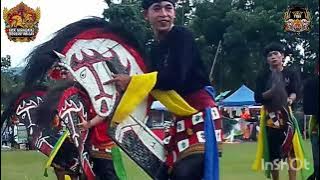 Live tarian prajurit kesenian kuda kepang kesatria Wijaya sari Lapang Sumilir Kemangkon