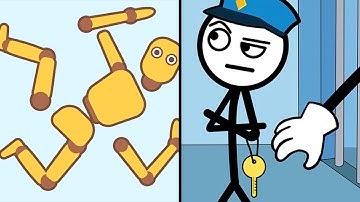 Ragdoll Break vs Thief Puzzle (Through The Wall) – Satisfying ASMR Gameplay ALL Max Levels