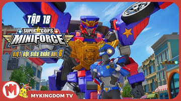 BIỆT ĐỘI SIÊU NHÂN NHÍ 6 - Tập 18: Người Máy Trí Tuệ Nhân Tạo -  Cảnh Sát Oai Vệ Storm Chaser