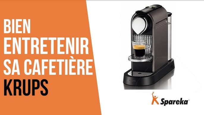 Comment bien détartrer une cafetière Krups ?