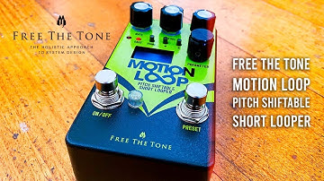 Free The Tone: MOTION LOOP ML-1L Pitch Shiftable Short Looper