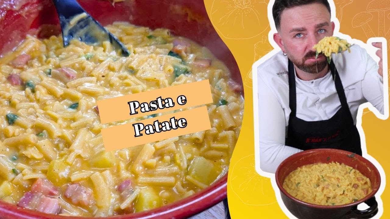 Pasta e Patate con provola alla Napoletana