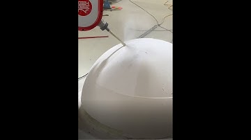 GRC/GRP Polyurethane Foam Mould Cutting 5 Axis CNC Machine Center #5axiscnc #GRCmouldcuttingmachine