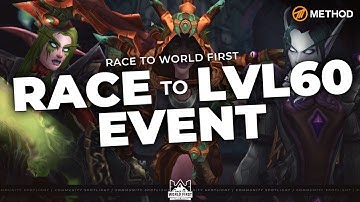 RACE TO LEVEL 60 SHADOWLANDS LAUNCH EVENT! Method Update Video #4