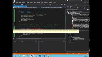 SharePoint Development - Part 2 - How to add a custom feature