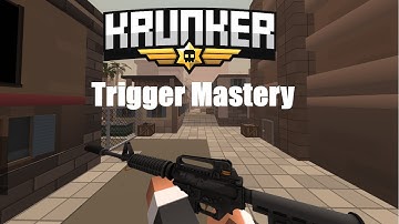 I unlocked TRIGGER MASTERY (AK Level 100)!