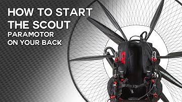 Starting the Scout One on your back. Scout User Manuals.