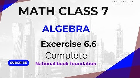 |class 7 maths| Chapter 6| Algebra| Ex 6.6 Complete| Trinomial Factorization  | NBF @mathsolver1117