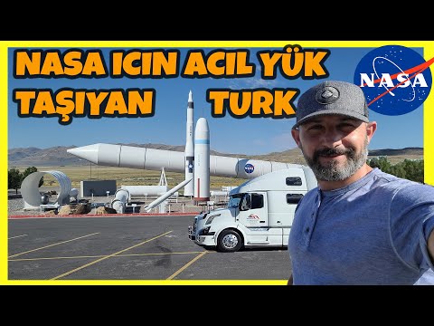 NASA ICIN ACIL YÜK TAŞIYAN TURK | Gece Yol Videosu