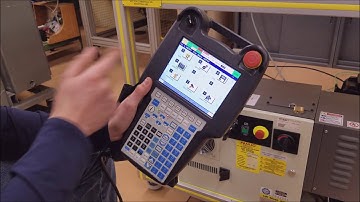Jogging a Fanuc Robot
