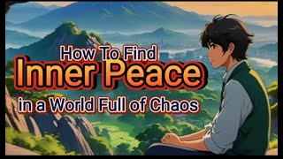 Finding Inner Peace Amidst Life's Chaos: A Transformational Journey.