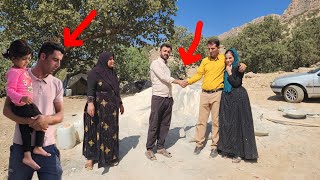 Building Their Dream Home! Taleb Returns to Help Qasem and Manijeh! 🏡