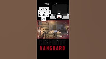 getting accused of hacking.. COD Vanguard