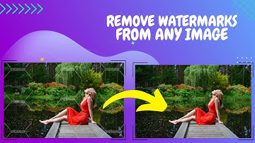 How to remove watermarks from any image | watermarkremover.io | Graphic Design | CYBERMAGIC