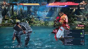 TEKKEN 8 Feng max damage combo no wall