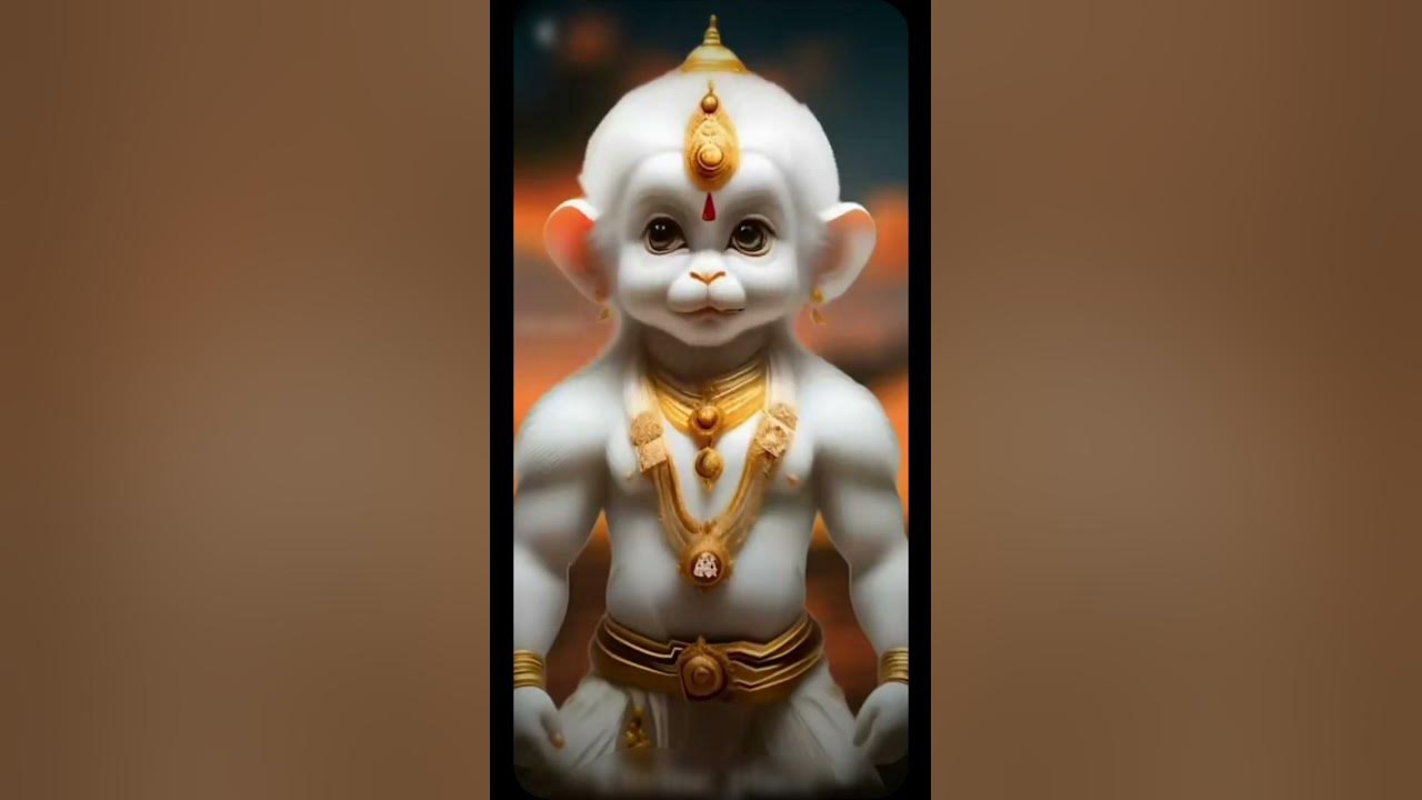 Cute hanumanji status 🙏🏻🚩🌹Jai Shree Ram song  🙏🏻 cute baby Hanuman #shorts #hanuman #status