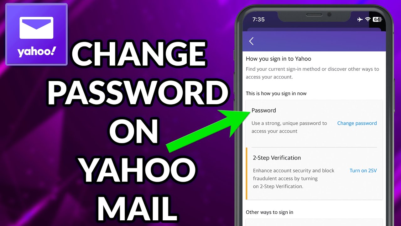 How Do I Change My Yahoo Password