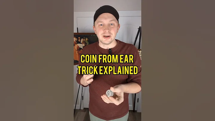 How to make a coin vanish and appear in someone's ear! #magic