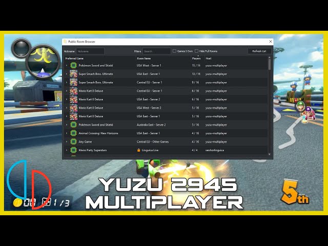TOP 25 Multiplayer Online Games on Yuzu Switch Emulator (2022 Update) 