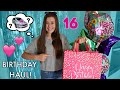 WHAT I GOT FOR MY 16TH BIRTHDAY VLOG!