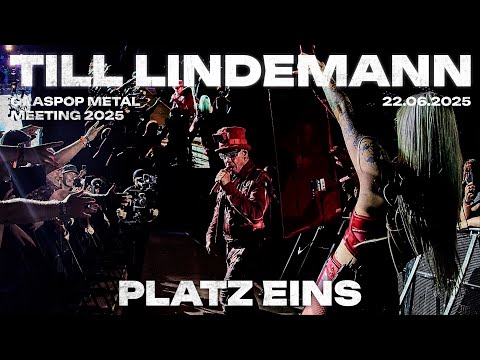 Till Lindemann - Platz Eins PROSHOT LIVE 22.06.2025 Graspop Metal Meeting exclusive new