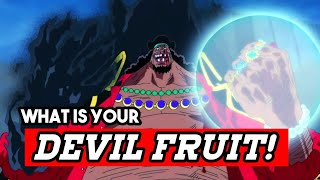 What is your Devil Fruit? 『One Piece』