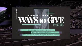 Cornerstone Chapel Leesburg, Va  |  8:15 AM Service