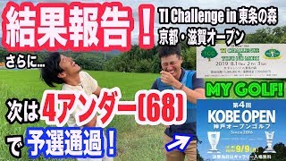 【ゴルフ AbemaTVツアー】さしみから、TIチャレンジの結果報告と次なる試合出場の予定！ [MYGOLF プロゴルファー 予選通過 三木プロTV]