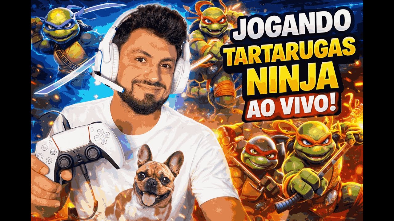 Tartarugas Ninja: O Destino de Splinter No PC Até Zerar / Live 2