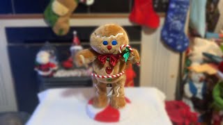 Halloween Hangouts 25 Days Of Christmas 2023 Day 1: Gemmy Peppermint Hula Hooping Gingerbread Man