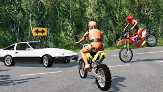 Motorbike Crashes #20 | BeamNG DRIVE