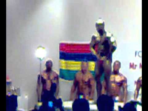 Body Building Mauritius ( Mr Indian Ocean 2010 Den...