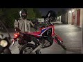 2021 Honda CRF 300L Rally: First Speed Test and Night Ride