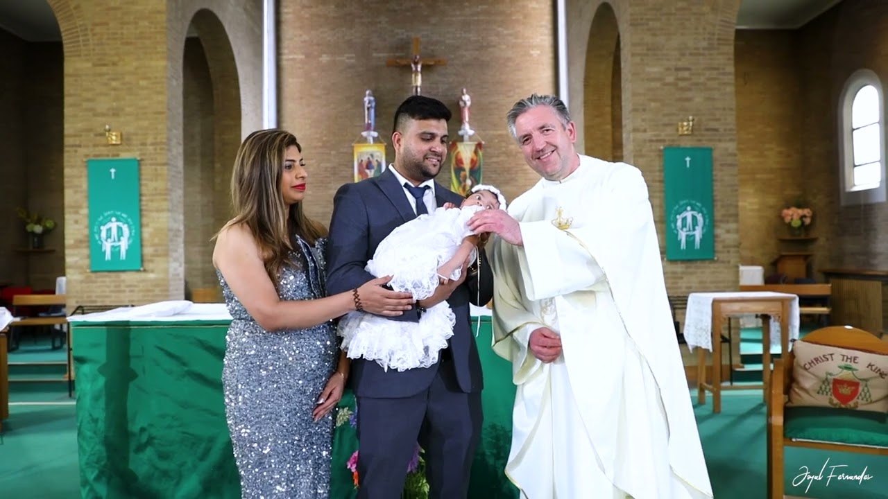 Baptism of Nathan Patricio in England 31/07/22 